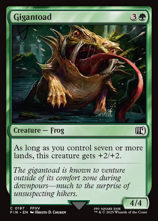 Gigantoad - FIN 187  (Foil)