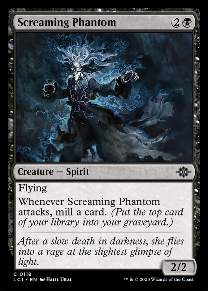 Screaming Phantom - The Lost Caverns of Ixalan 118 (Foil)