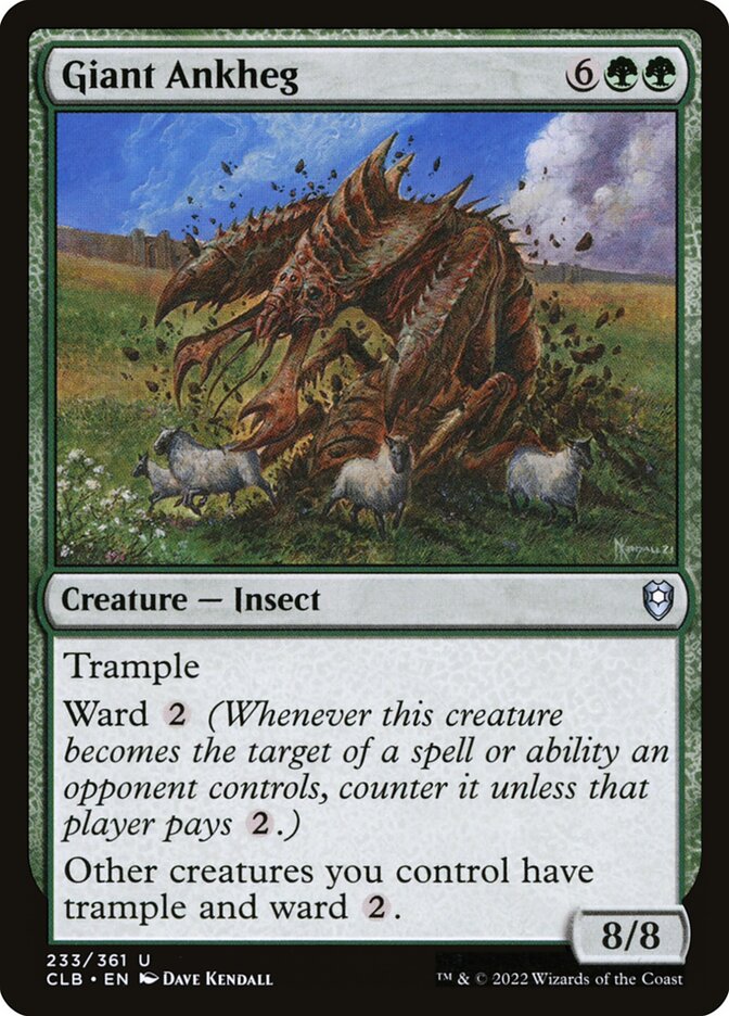Giant Ankheg - CLB 233