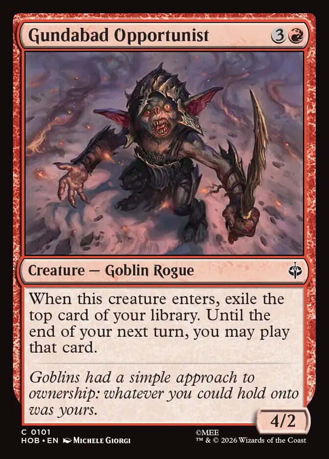 Gundabad Opportunist - The Hobbit 101 (Foil)