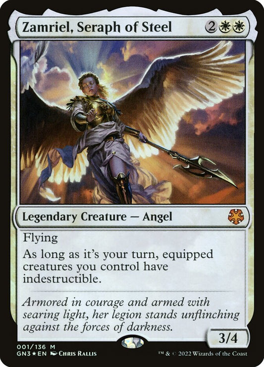 Zamriel, Seraph of Steel - Game Night: Free-for-All 1 (Foil)
