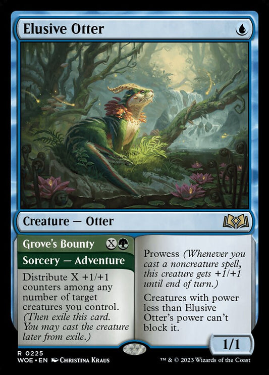 Elusive Otter // Grove's Bounty - WOE 225
