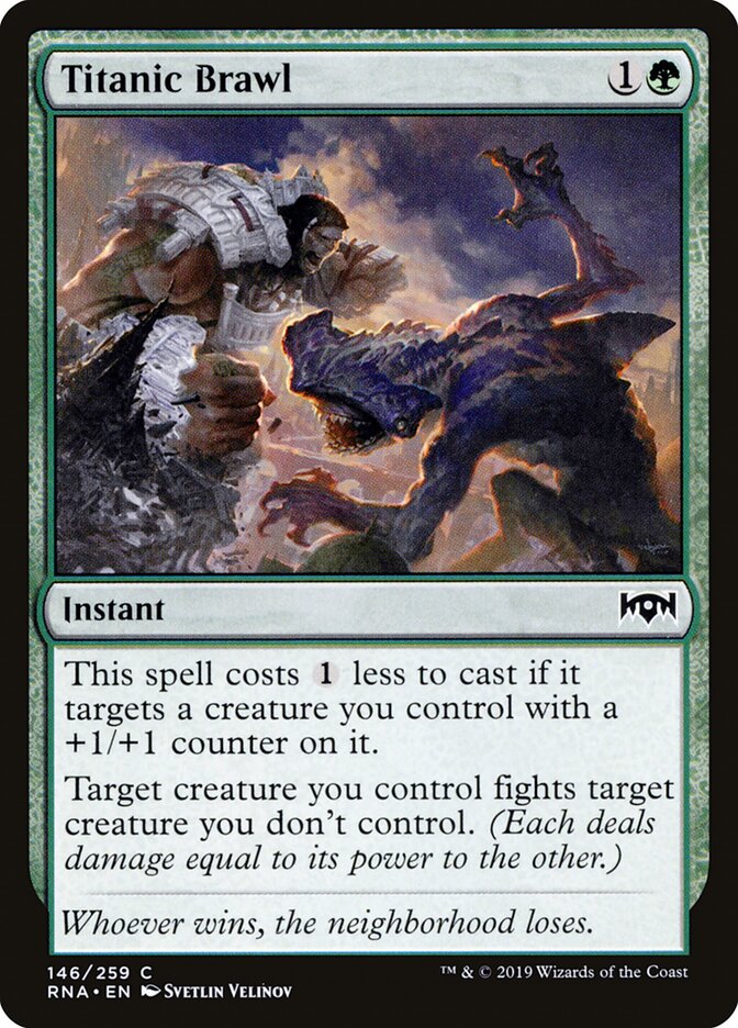 Titanic Brawl - Ravnica Allegiance 146