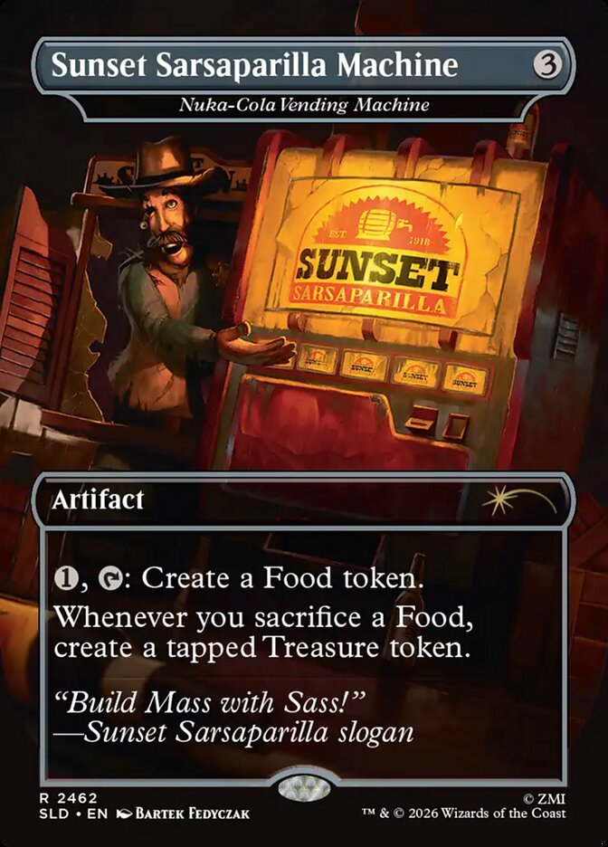 Nuka-Cola Vending Machine - Secret Lair Drop 2462 (Foil)