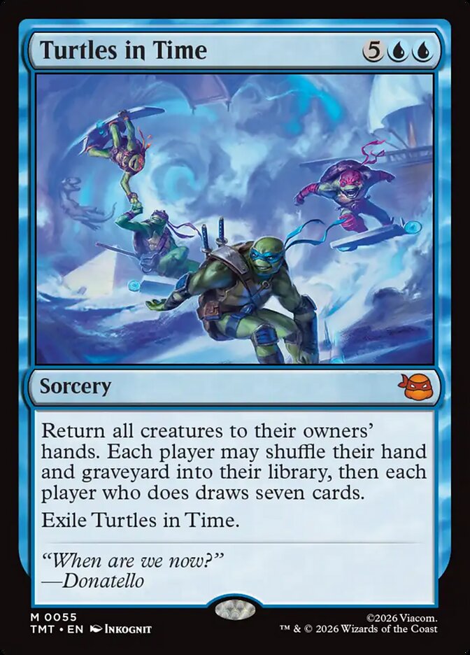 Turtles in Time - TMT 55