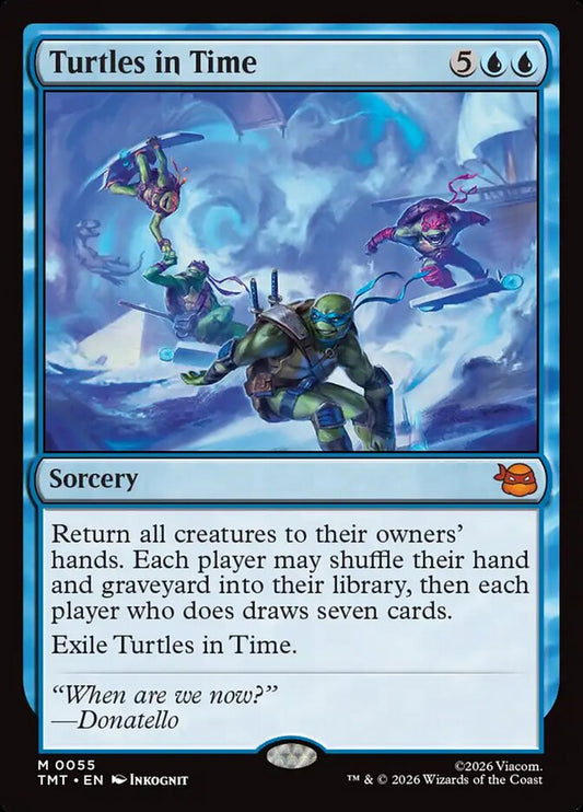 Turtles in Time - TMT 55
