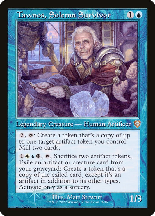 Tawnos, Solemn Survivor - BRC 3  (Foil)