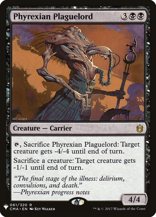 Phyrexian Plaguelord - The List CMA-61