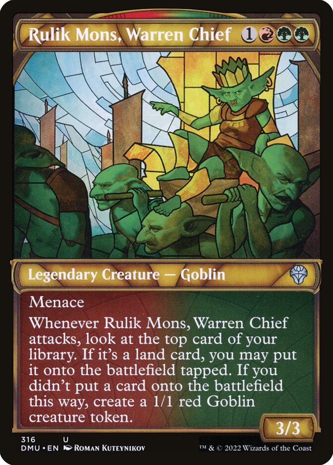 Rulik Mons, Warren Chief - Dominaria United 316 (Foil)