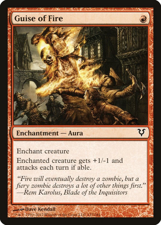 Guise of Fire - AVR 137  (Foil)