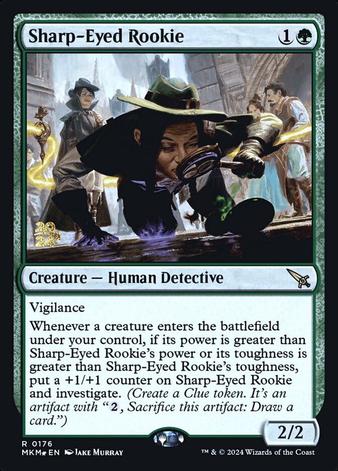 Sharp-Eyed Rookie - PMKM 176s  (Foil)
