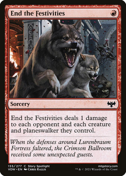 End the Festivities - VOW 155
