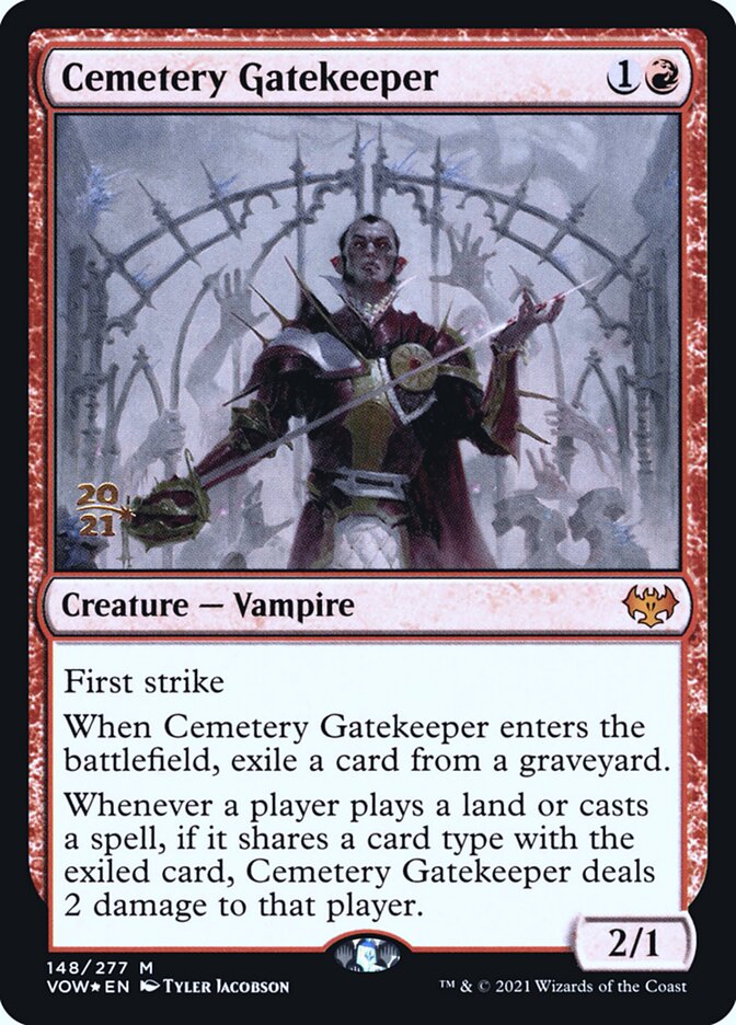 Cemetery Gatekeeper - PVOW 148s  (Foil)