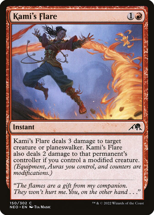 Kami's Flare - Kamigawa: Neon Dynasty 150