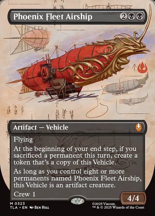 Phoenix Fleet Airship - TLA 323  (Foil)