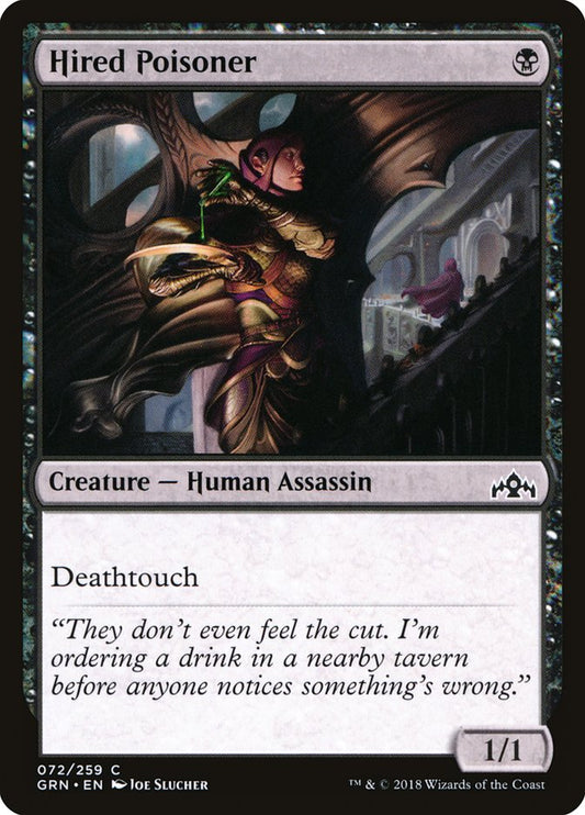 Hired Poisoner - Guilds of Ravnica 72