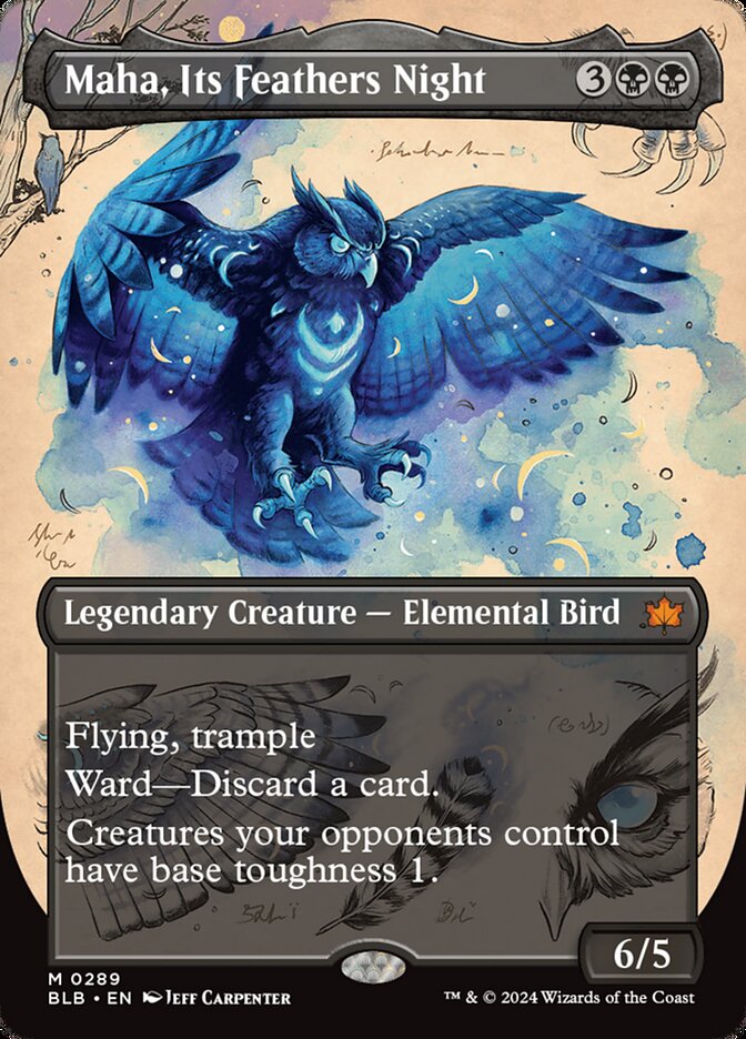 Maha, Its Feathers Night - BLB 289