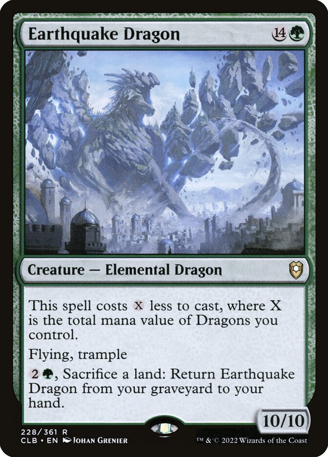 Earthquake Dragon - Commander Legends: Battle for Baldur's Gate 228