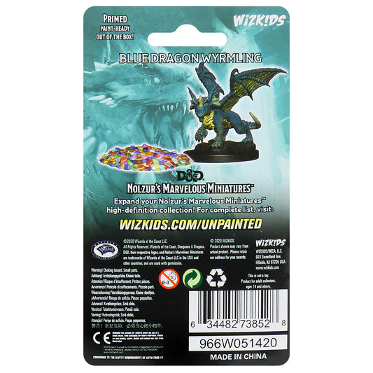 D&D Nolzur's Marvelous Miniatures - Blue Dragon Wyrmling #73852