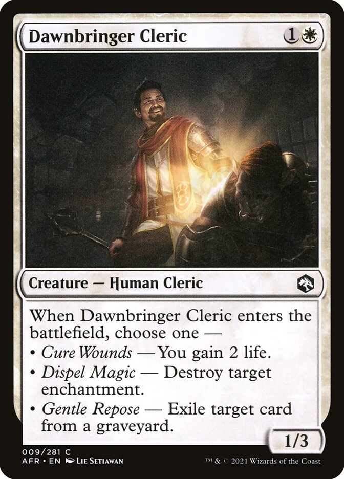 Dawnbringer Cleric - Adventures in the Forgotten Realms 9