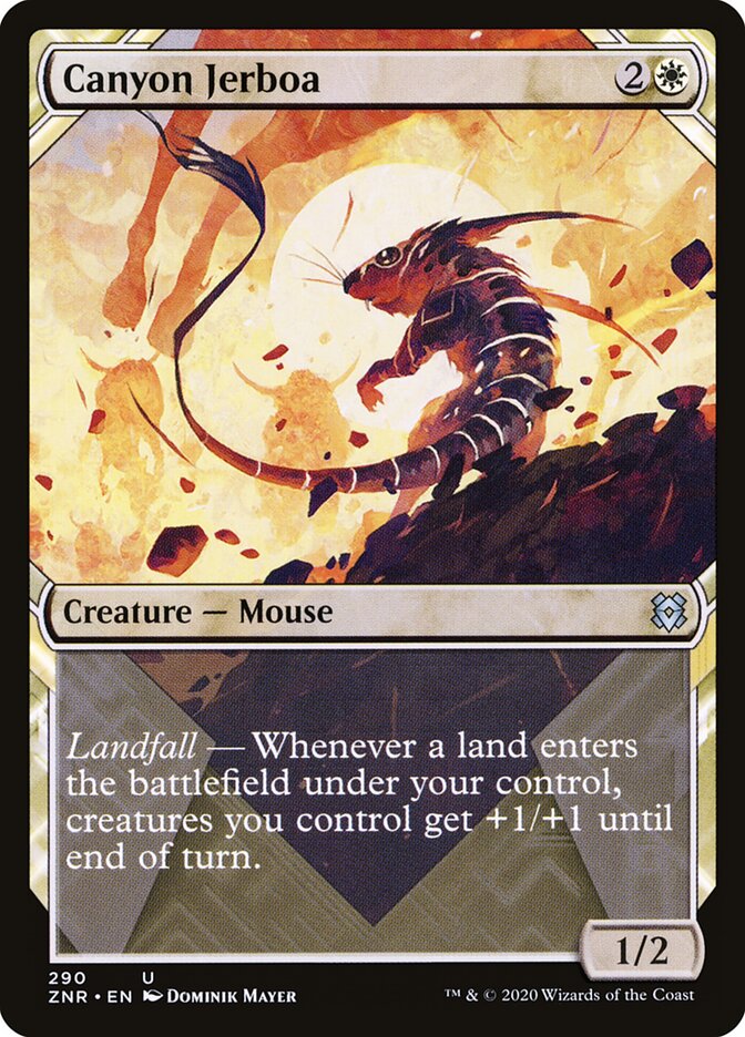 Canyon Jerboa - Zendikar Rising 290 (Foil)