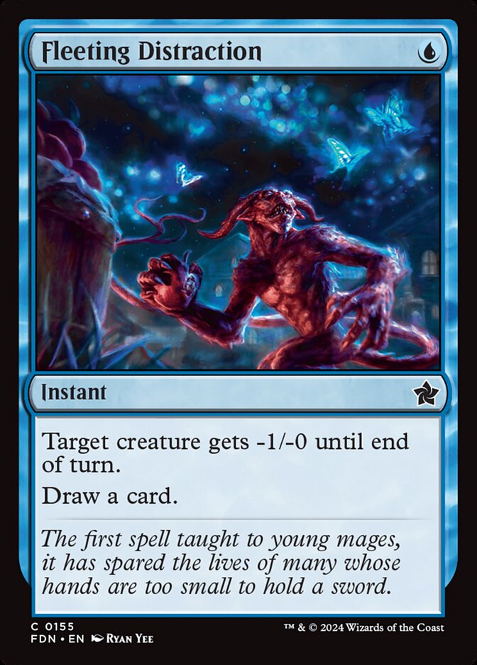 Fleeting Distraction - Foundations 155 (Foil)