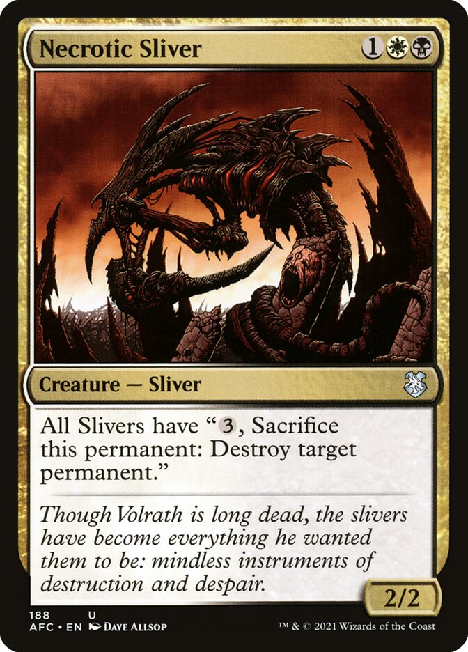 Necrotic Sliver - AFC 188