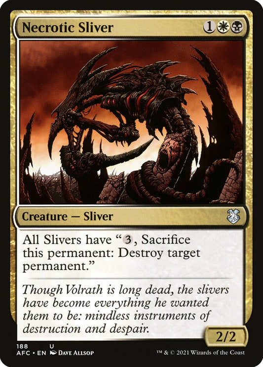 Necrotic Sliver - AFC 188