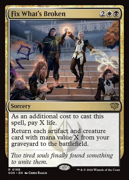 Fix What's Broken - Secrets of Strixhaven 188