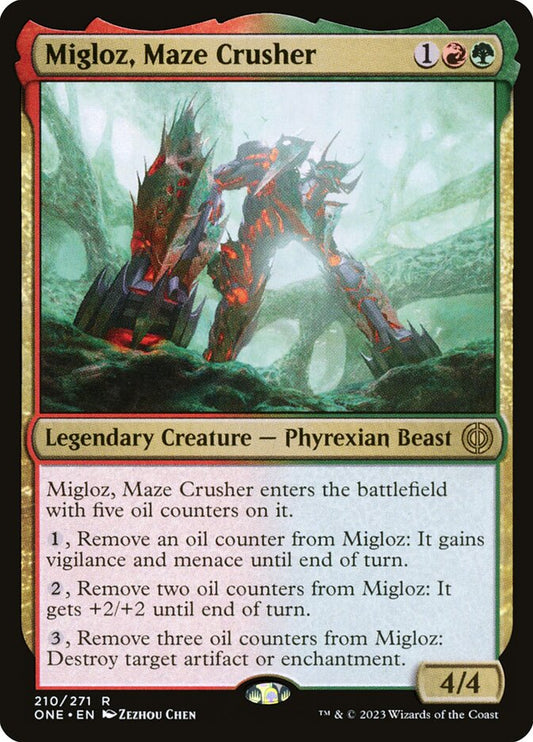 Migloz, Maze Crusher - ONE 210