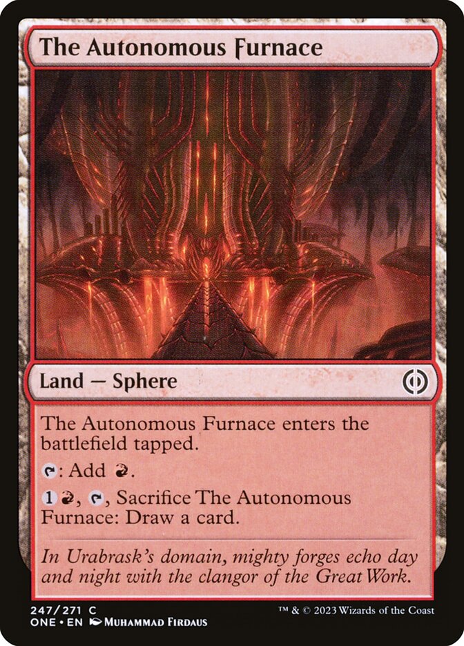 The Autonomous Furnace - Phyrexia: All Will Be One 247