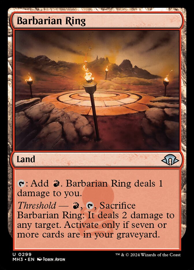 Barbarian Ring - MH3 299