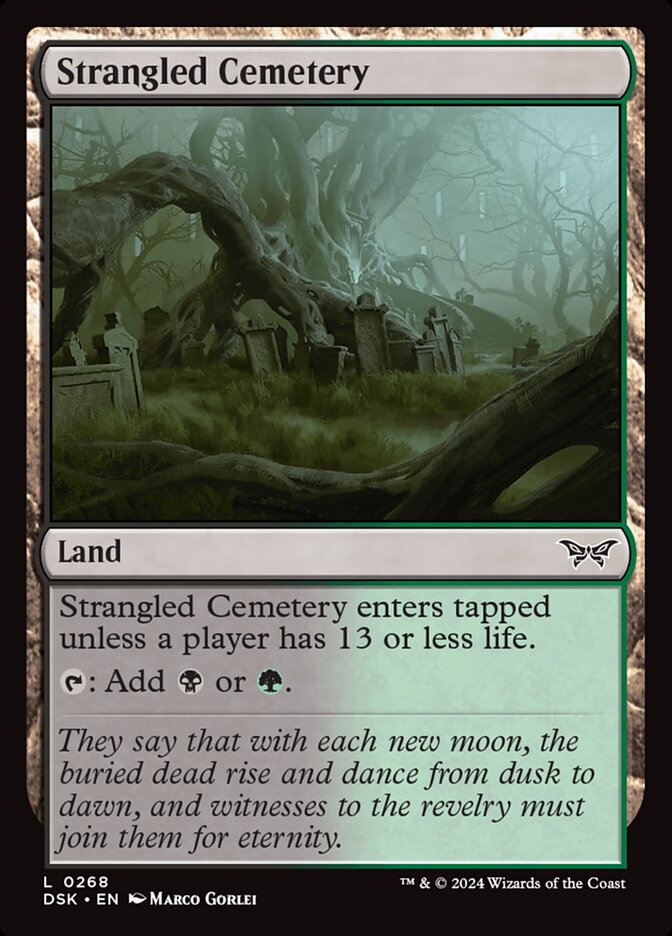 Strangled Cemetery - DSK 268  (Foil)