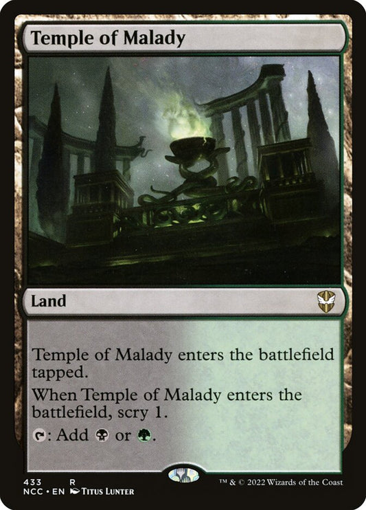 Temple of Malady - NCC 433