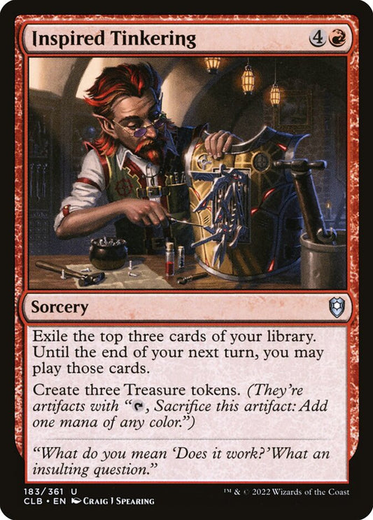 Inspired Tinkering - CLB 183