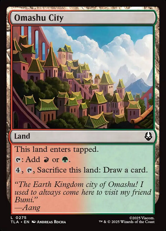 Omashu City - TLA 275  (Foil)