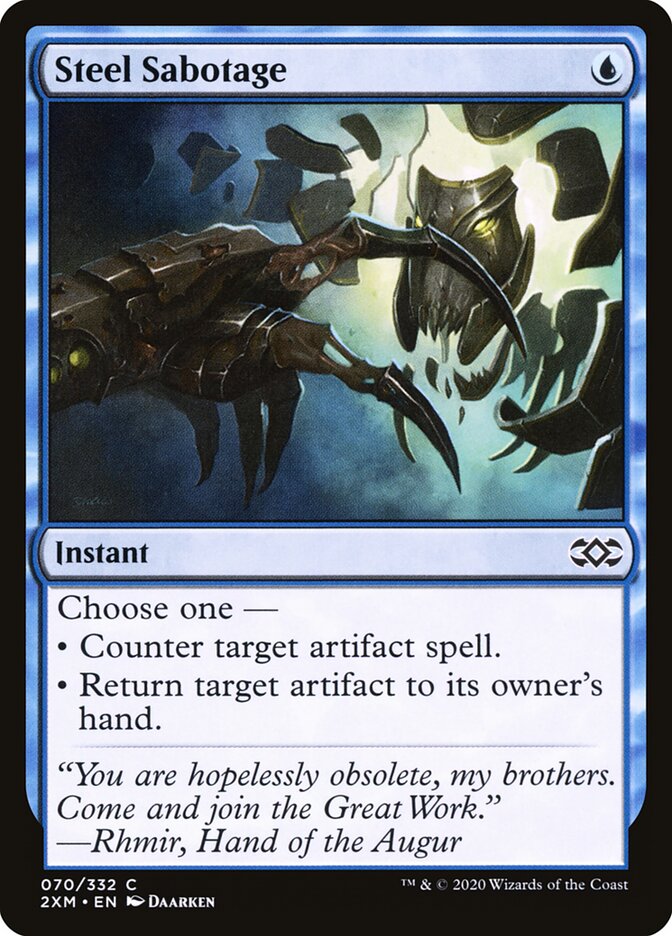Steel Sabotage - Double Masters 70 (Foil)