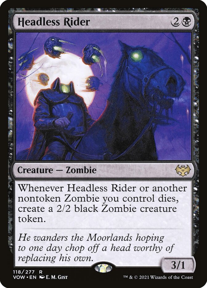 Headless Rider - VOW 118  (Foil)