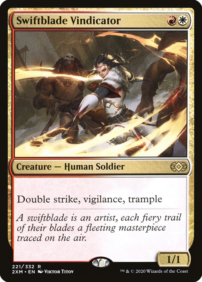 Swiftblade Vindicator - Double Masters 221