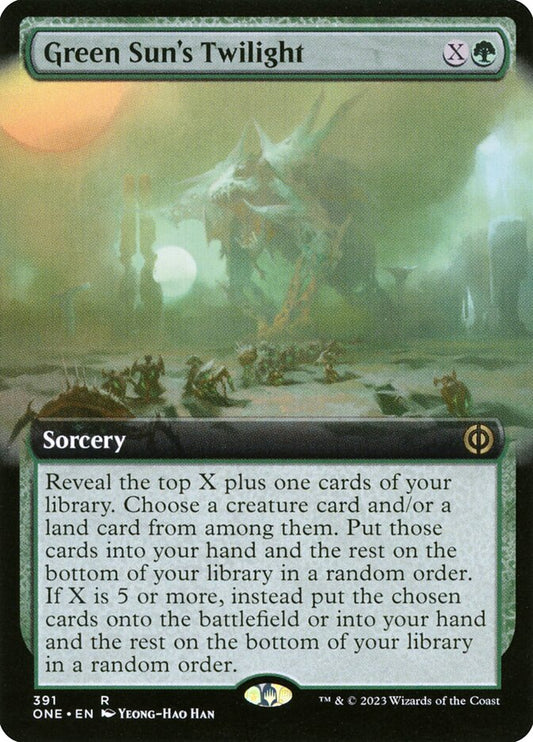 Green Sun's Twilight - ONE 391