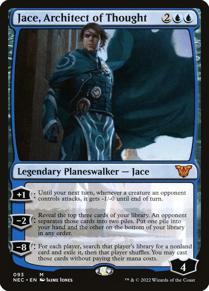 Jace, Architect of Thought - Neon Dynasty Commander 93
