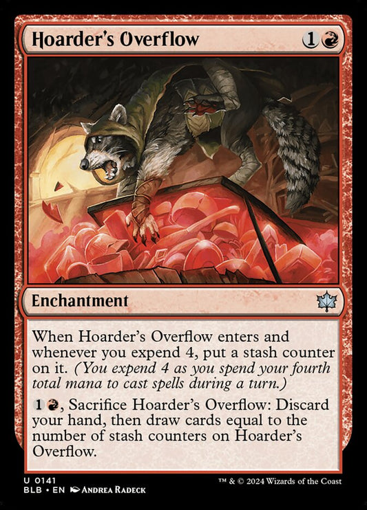Hoarder's Overflow - Bloomburrow 141