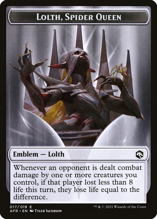 Lolth, Spider Queen Emblem - TAFR 17