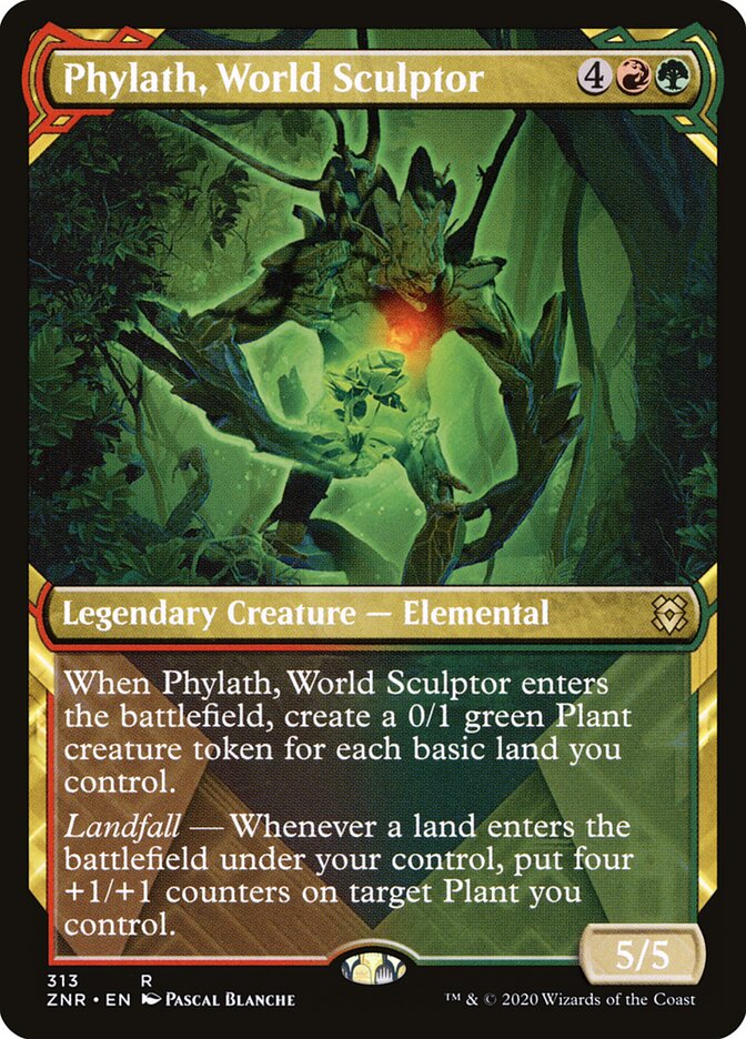 Phylath, World Sculptor - Zendikar Rising 313