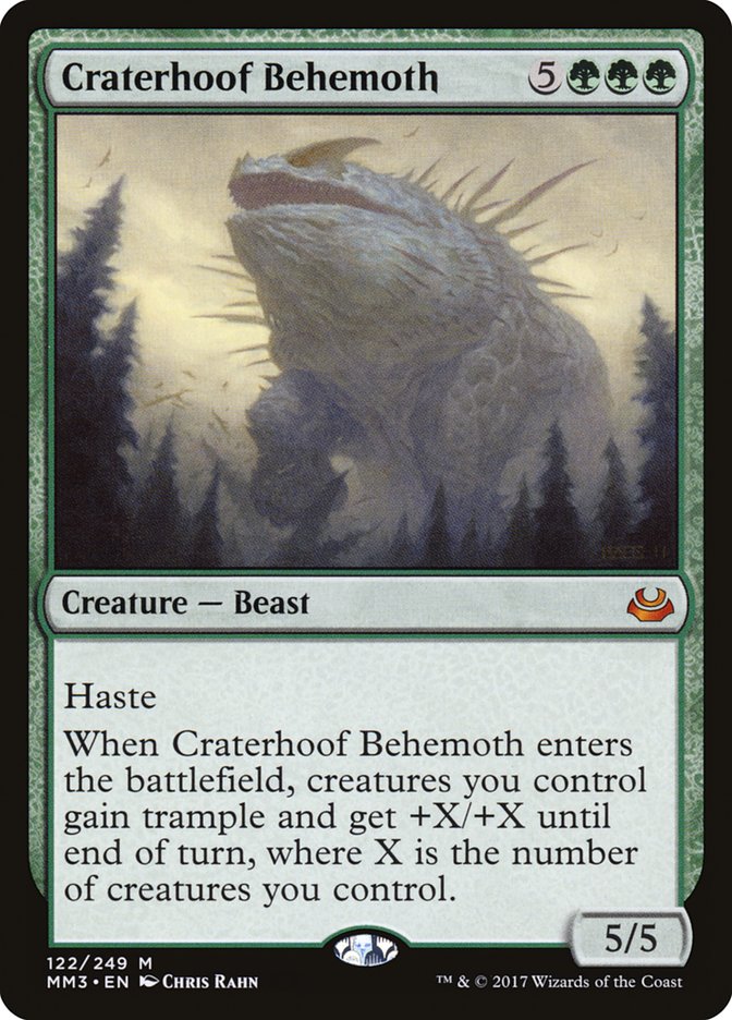 Craterhoof Behemoth - Modern Masters 2017 122