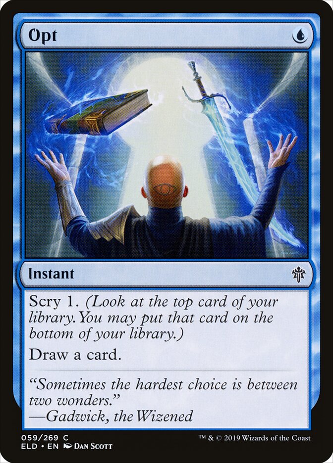 Opt - Throne of Eldraine 59