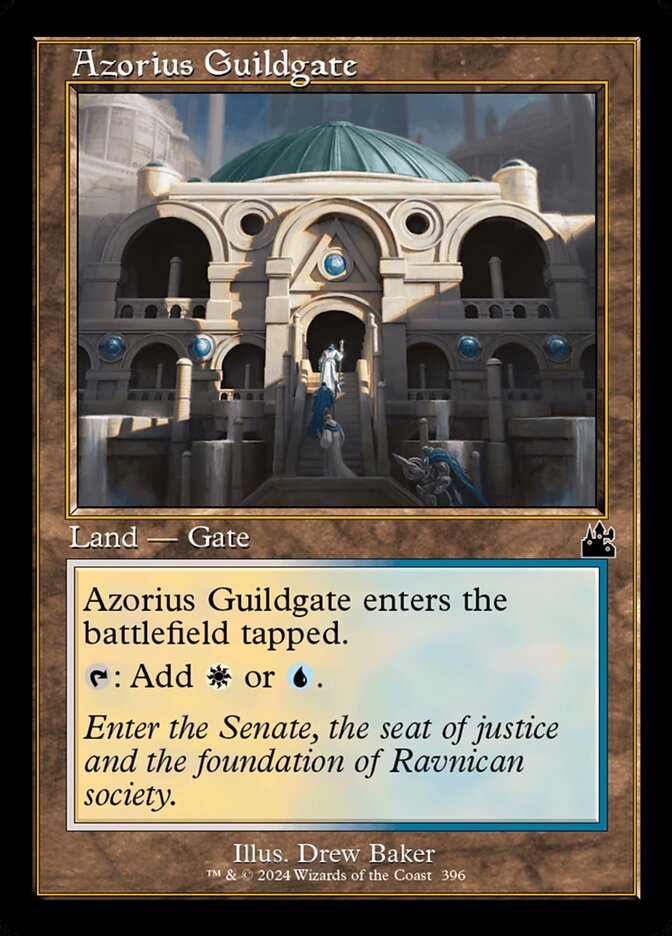 Azorius Guildgate - Ravnica Remastered 396