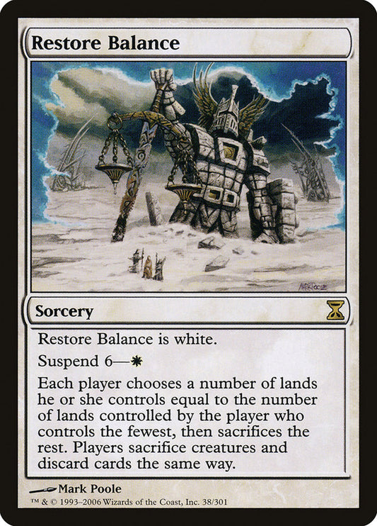 Restore Balance - Time Spiral 38