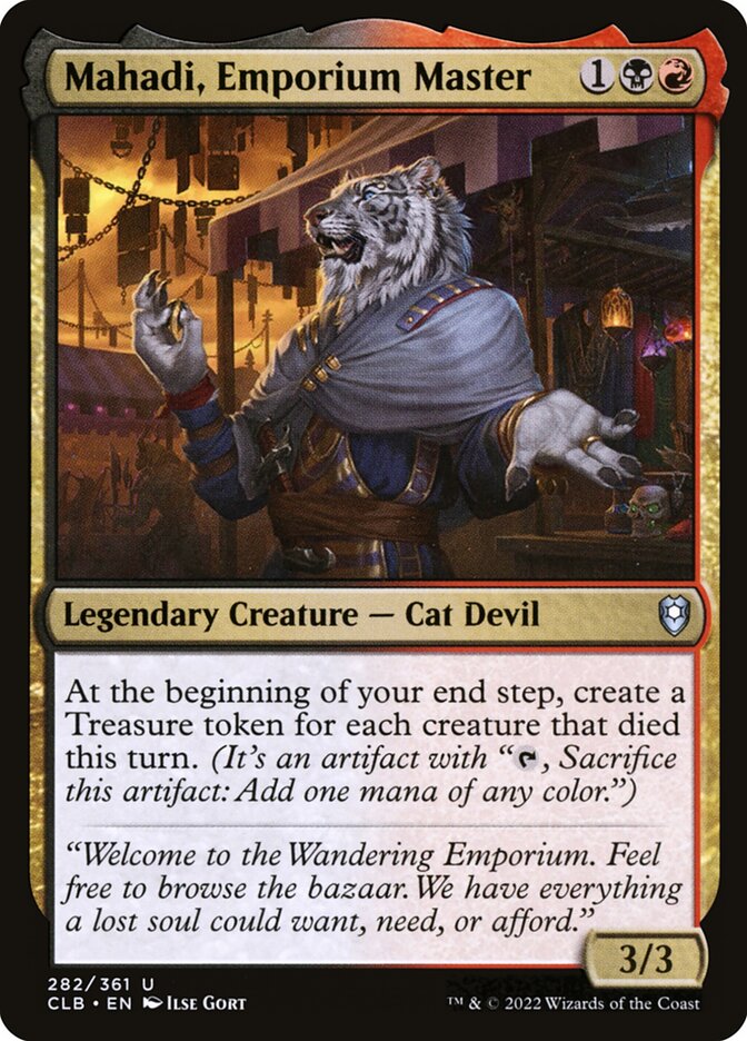 Mahadi, Emporium Master - CLB 282