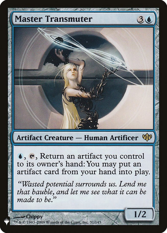 Master Transmuter - The List CON-31